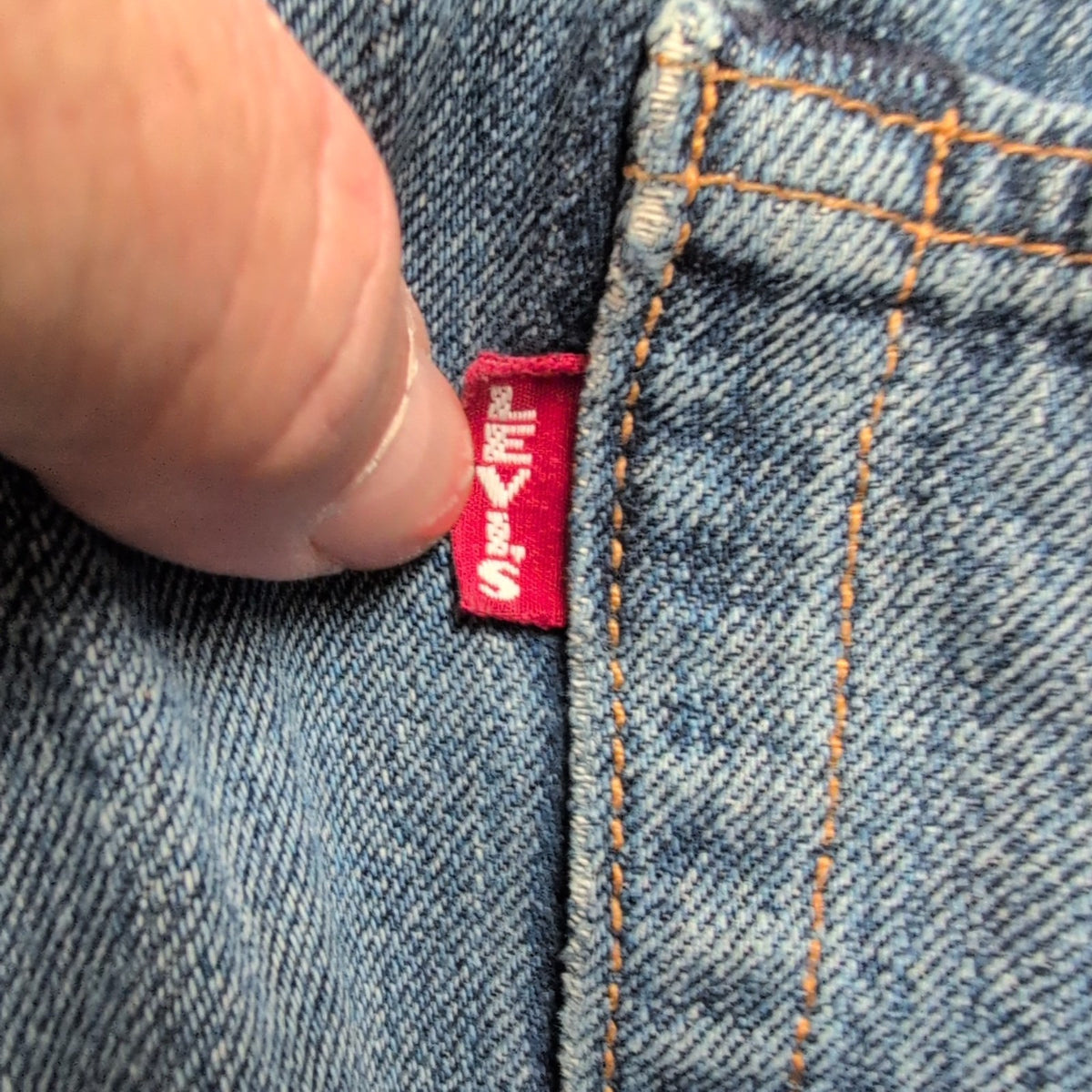 Levi’s 501 Jean Homme W33 L34 Bleu Grunge Vintage Pantalon Bouton