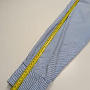 Chemise CHAPS bleu à rayures taille L #257ms