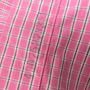 Chemise Ralph Lauren Blake XXL rose carreaux logo noir 100% coton