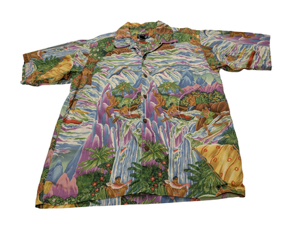 Chemise hawaïenne Patagonia 1994 Pataloha Limited Edition Paradise taille S #645
