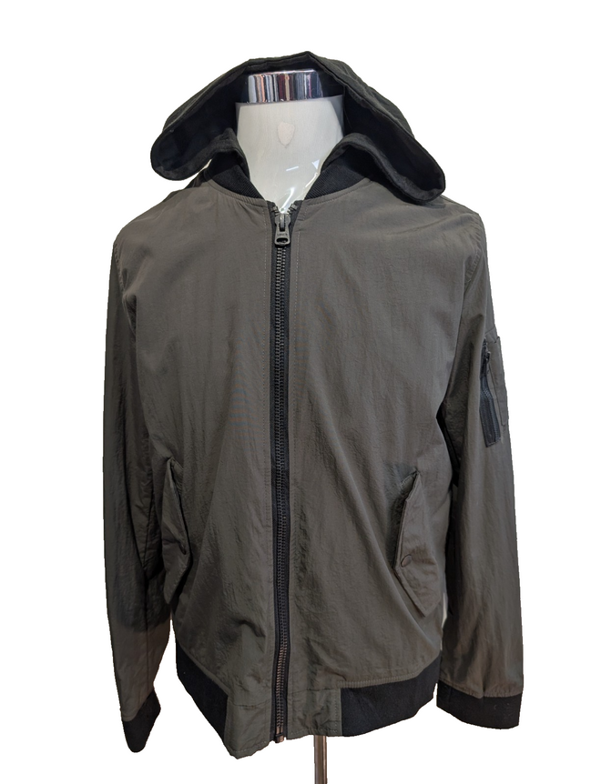 Levi's Blouson Veste Nylon Kaki Capuche M | 292BSR