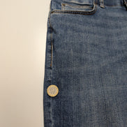 Jean Lee Vintage Homme W34 L34 Bleu Denim Stretch Excellent État