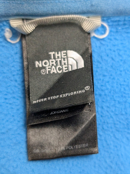 Pull Polaire Femme Bleu Ciel The North Face Col Zippé - Taille XXL
