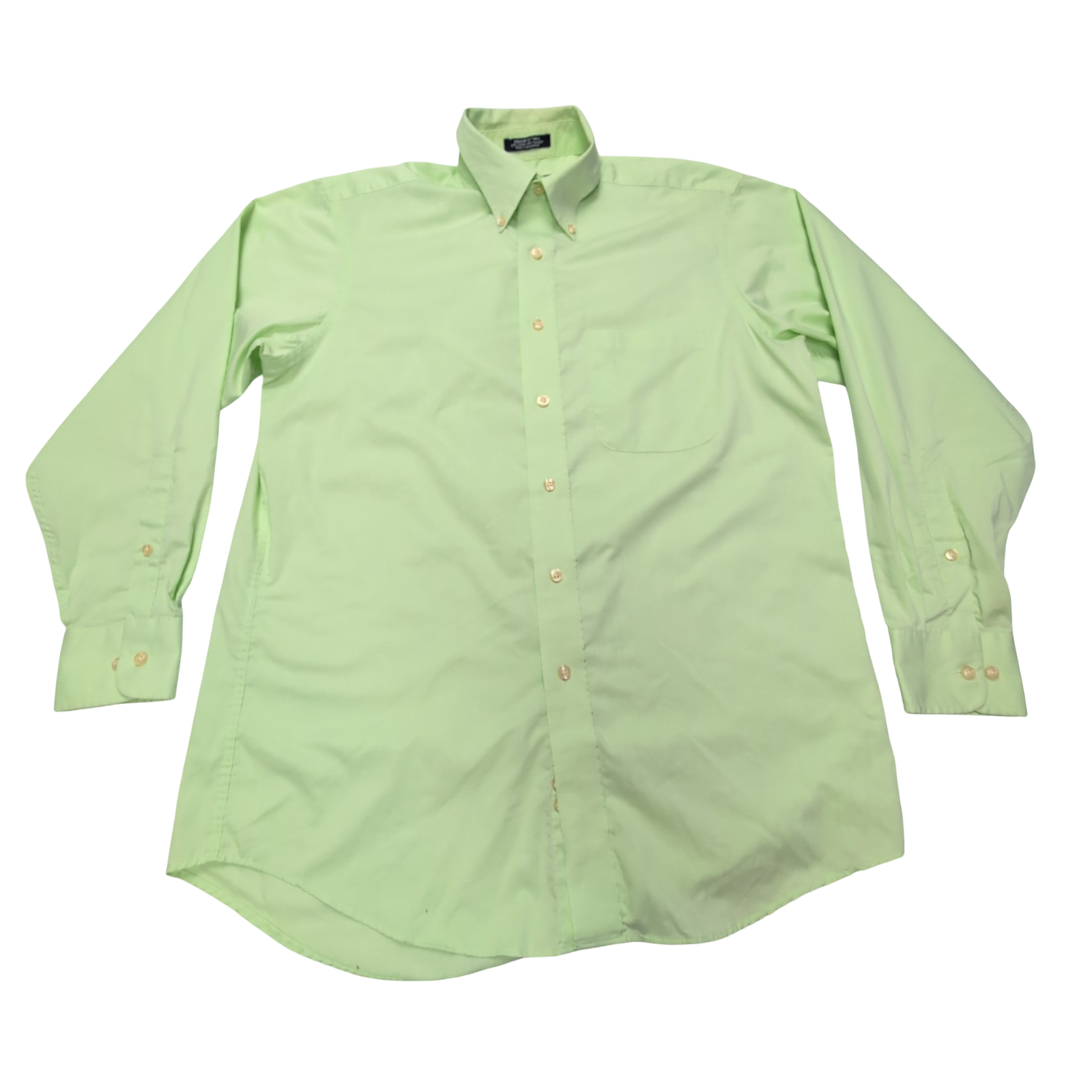 Chemise CHAPS verte uni taille M/L #131e