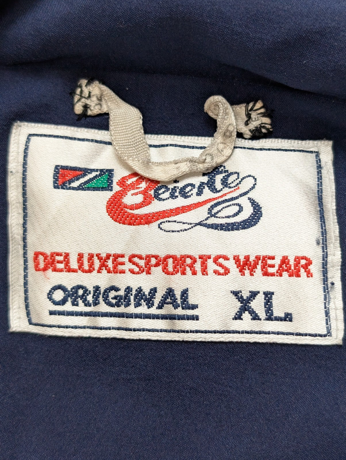 Veste de sport Beierte Deluxe Sports Wear Italien Coupe vent - Taille XL