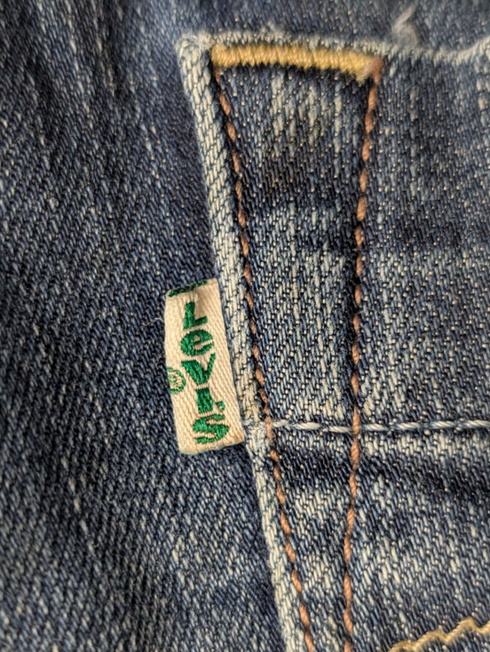Jean Levi's Vintage Boot Cut 563 Femme Bleu Stretch T38 - Série Spéciale Eco