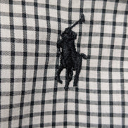 Chemise Ralph Lauren Blake L Noir Blanc Petits Carreaux Shirt Button Down