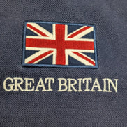Veste zippée Polo Ralph Lauren Great Britain Bleu Marine Big Poney - Taille L