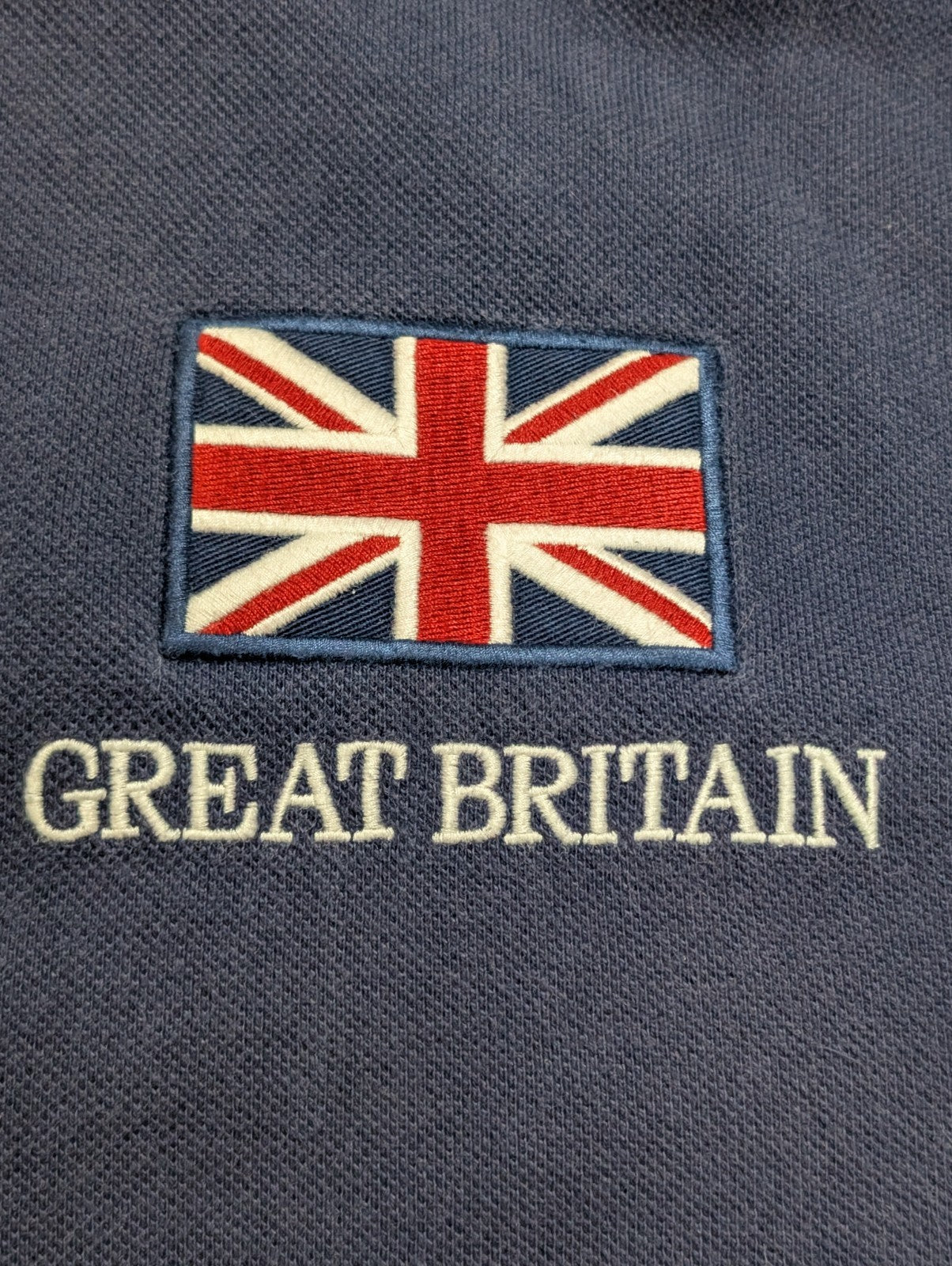 Veste zippée Polo Ralph Lauren Great Britain Bleu Marine Big Poney - Taille L