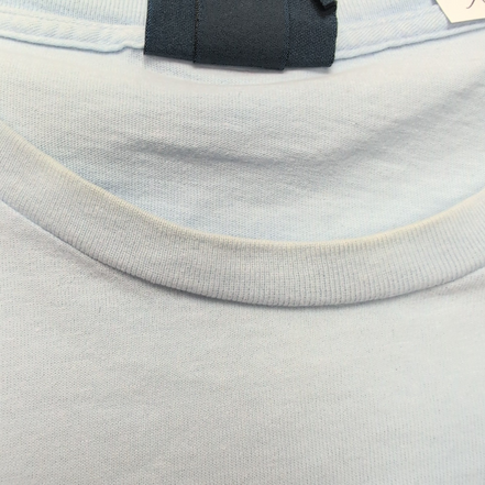 T-shirt Polo Ralph Lauren M Bleu Clair Logo Jaune 100% Coton