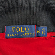 Veste zippée Polo Ralph Lauren M rouge noir Big Pony logo doré n°8