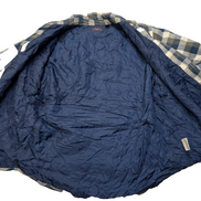 Wrangler Veste Surchemise Matelassée Carreaux Bleu Gris M Workwear 🔥|258S