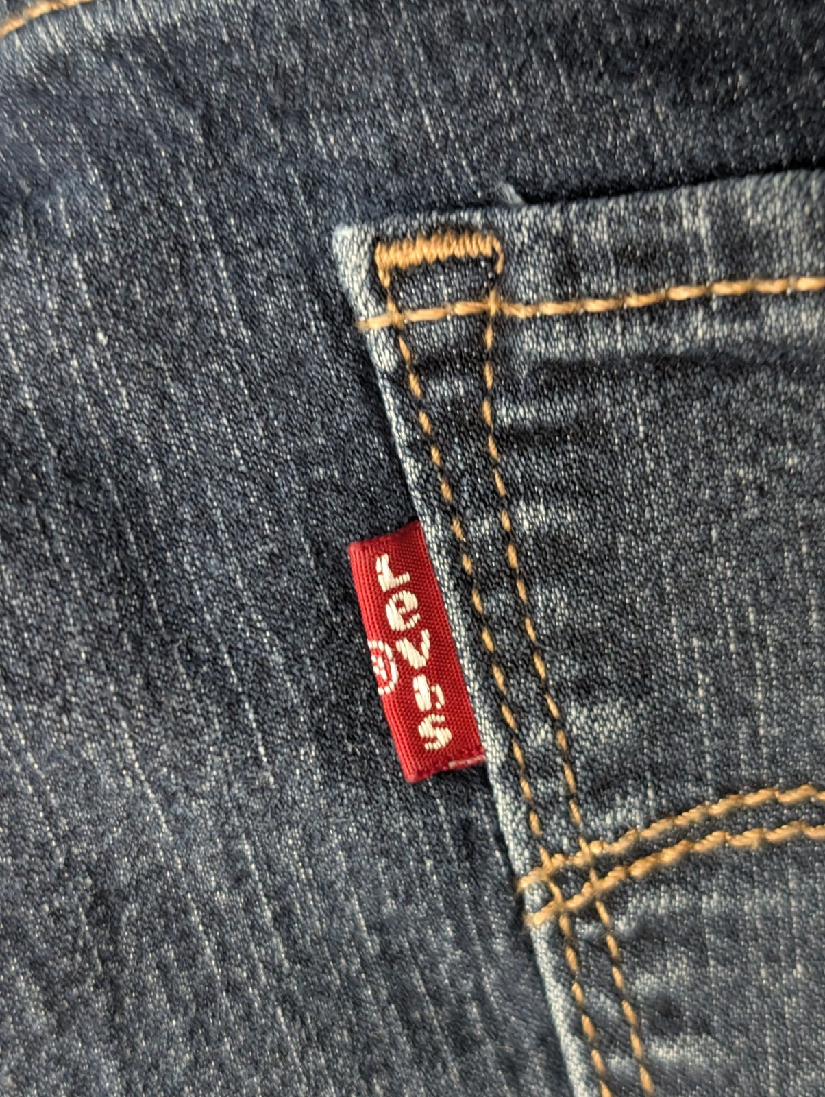Jean Levi's Femme Bleu Denim Ultra Stretch W31 L30 Intemporel