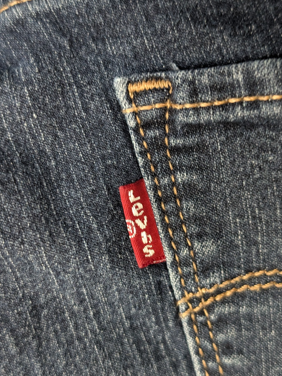 Jean Levi's Femme Bleu Denim Ultra Stretch W31 L30 Intemporel