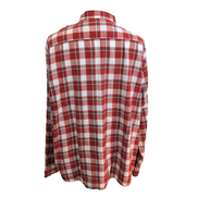 Chemise Wrangler Rouge et Blanche à Carreaux 100% Coton Taille 3XL