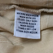 Polo manches courtes Polo Ralph Lauren XXL beige crème rayures coton Pima