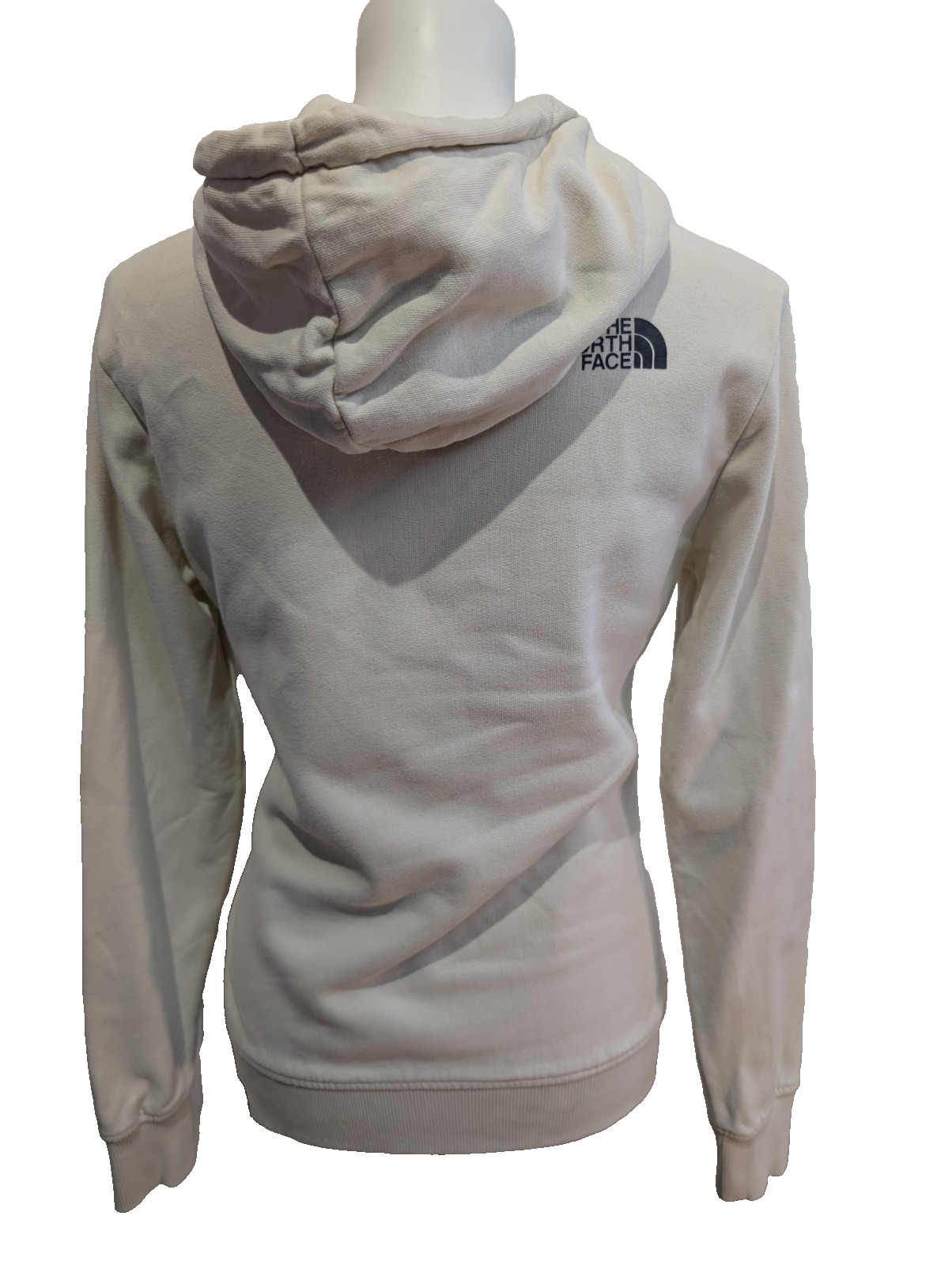 Sweat à capuche The North Face Blanc Cassé Grands Logos Taille S