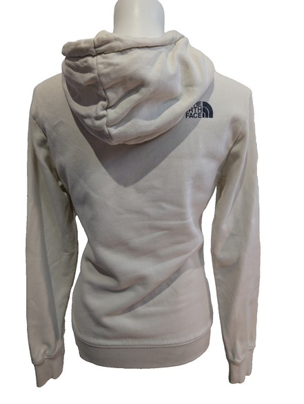 Sweat à capuche The North Face Blanc Cassé Grands Logos Taille S