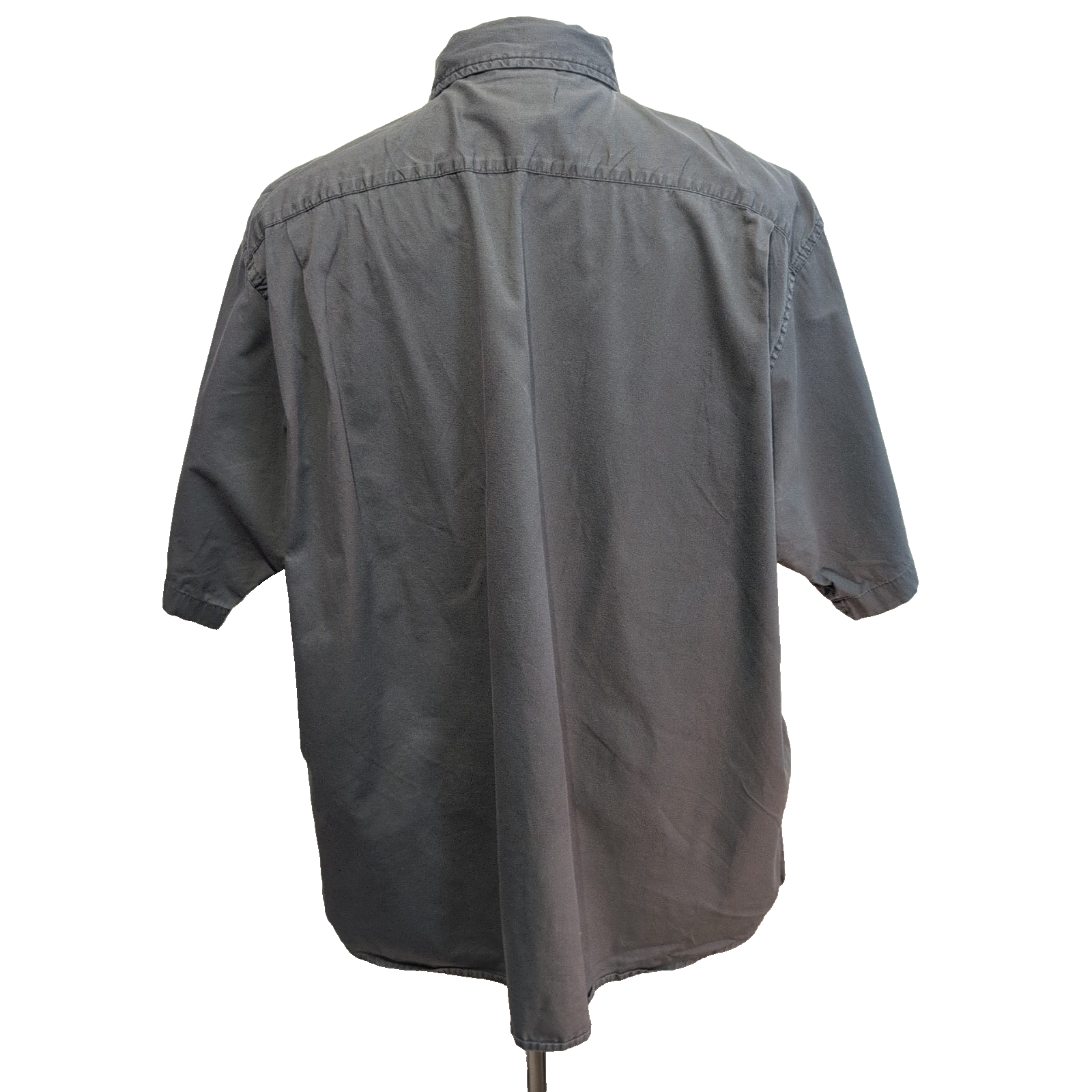 Chemise Wrangler Manches Courtes Grise 2 Poches - Taille 3XL