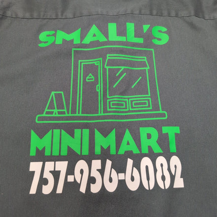 Chemise Dickies 2XL Anthracite Flocage Small's Minimart USA Workwear