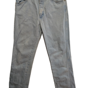 Jean Wrangler Homme Vintage Bleu W34 L32 Denim Robuste Épais Taille Élastique
