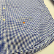 Chemise Ralph Lauren L Carreaux Bleu Blanc Logo Marine Vietnam