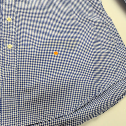 Chemise Ralph Lauren L Carreaux Bleu Blanc Logo Marine Vietnam