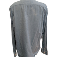 Chemise LEVI'S Flanelle XXL Vtg Coton Vert Pâle/Bleu Coupe Moderne