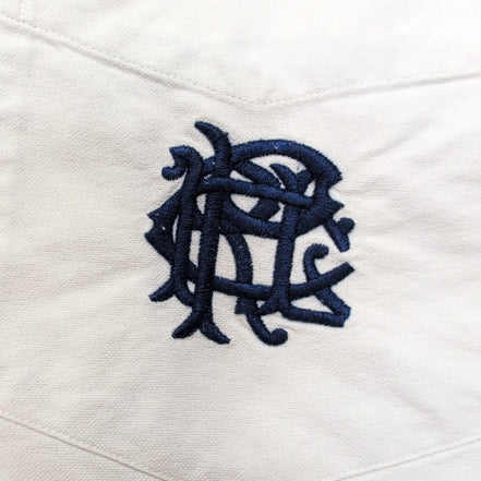 Chemise Ralph Lauren XL Blanche Initiales Brodées Manches Longues