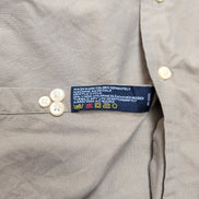 Chemise Nautica M/L Made in Hong Kong Oxford Kaki / crème manches longues