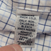 Chemise Ralph Lauren blanche à carreaux taille L/XL #2441