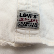 Levi's Chemise Denim Blanche Vintage Red Tab 100% Coton Homme Taille M