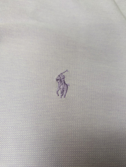 Chemise Ralph Lauren lila violet pâle manches longues taille XXL #2812