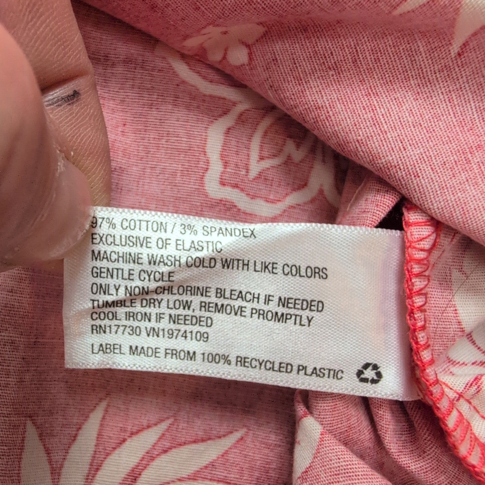 Robe d'été Tropicale Hawaïenne Rouge Hibiscus XS Coton