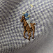 Chemise Ralph Lauren L Lilas Oxford Custom Fit Shirt Button Down Manches Longues