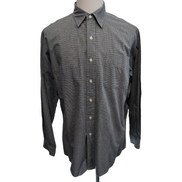 Chemise Polo Ralph Lauren Lowell Sport L Bleu Marine / Gris Carreaux Coton