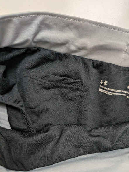 Short Under Armour HeatGear Noir & Gris Motif - Femme Taille M