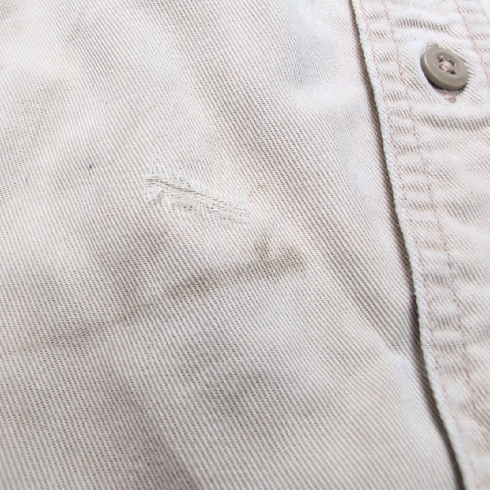Chemise Carhartt FR 2XL Ignifugée Beige Broderie Entreprise Workwear