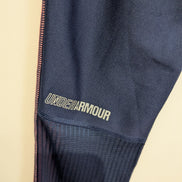 Pantalon Legging Under Armour HeatGear Compression Marine & Rose - Femme T.S
