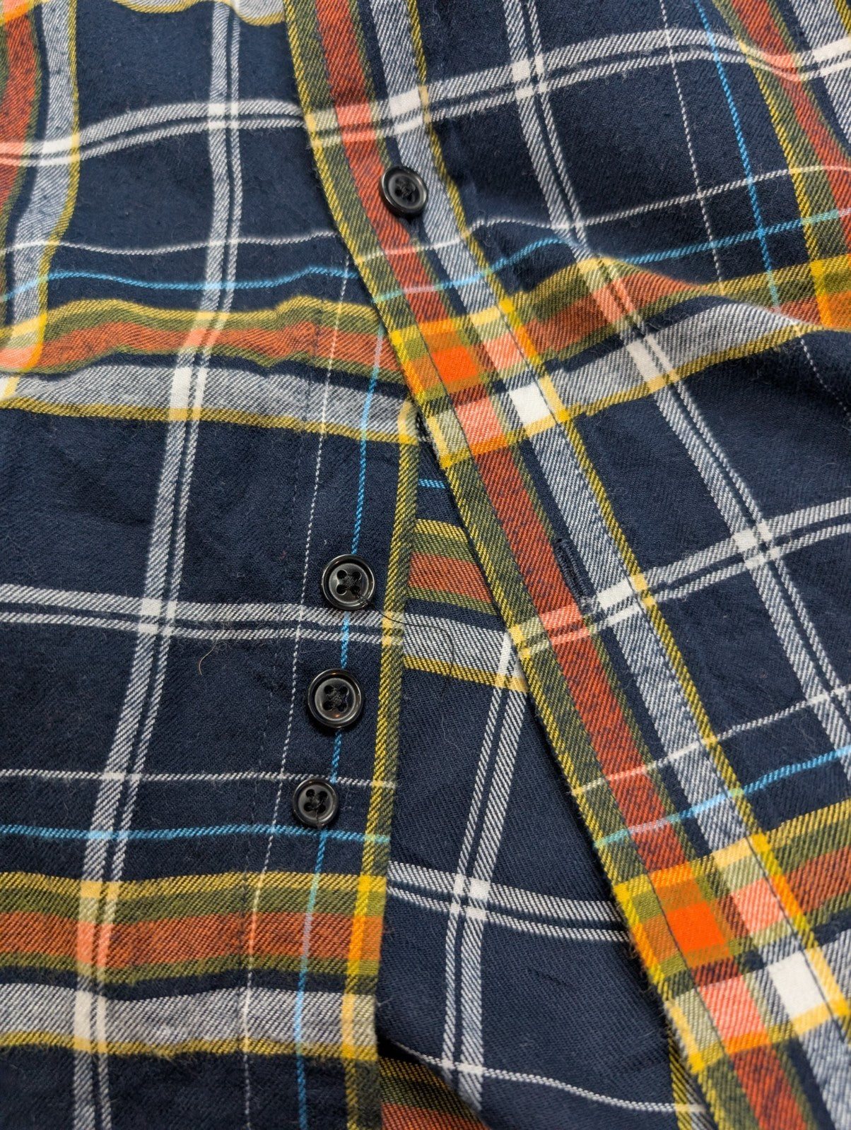 Chemise Flanelle Stretch US POLO ASSN S Coton Tartan Bleu Vert Casual |280S