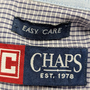 Chemise Chaps manches courtes petits carreaux taille XL #262msch