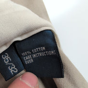 Pantalon chino Polo Ralph Lauren crème taille W35xL32 FR44 #18cr
