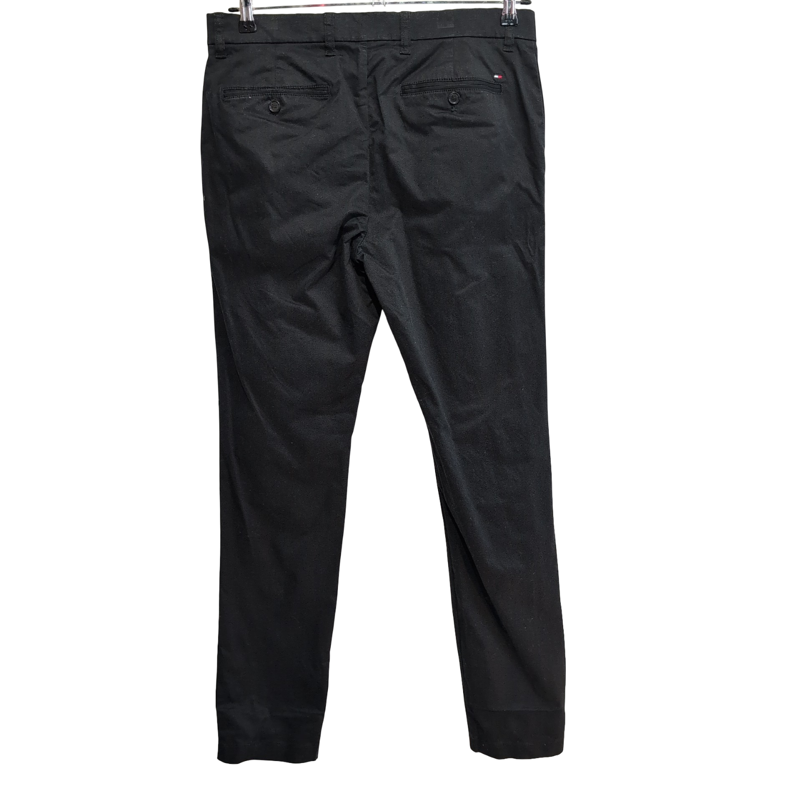 Pantalon chino Tommy Hilfiger stretch noir taille W33wL34 FR42 #51ct