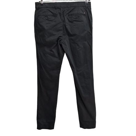 Pantalon chino Tommy Hilfiger stretch noir taille W33wL34 FR42 #51ct