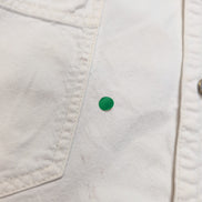 Chemise en Jean Levis Couleur blanc uni 100% coton taille XL Bouton en métal 2 p