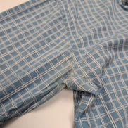 Chemise Tommy Hilfiger Bleu Ciel à Carreaux Manches Longues 1 Poche - Taille M
