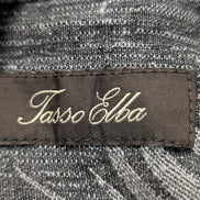 Chemise hawaïenne soie et lin Tasso Elba grise manches courtes taille M