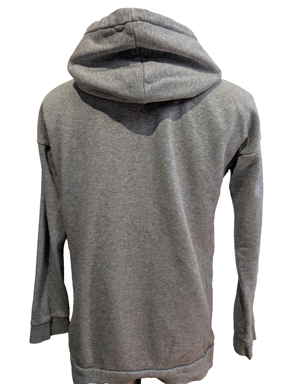 ➜ Sweat à Capuche Adidas Vintage - Logo Poitrine - Gris - Taille S