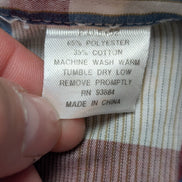 Chemise Corral West Ranch Wear cow-boy western à carreaux taille L