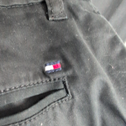 Pantalon chino Tommy Hilfiger stretch noir taille W33wL34 FR42 #51ct